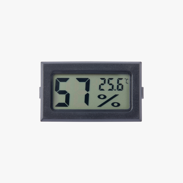 Rectangular Embedded Electronic Digital Thermometer Hygrometer