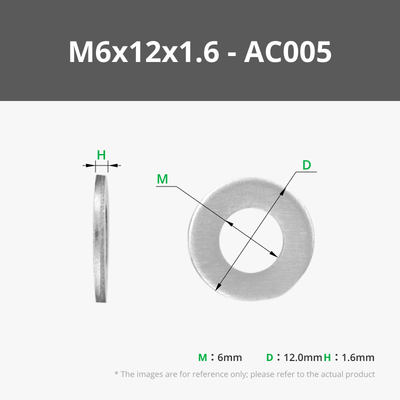 M2-M3 Carbon Steel Flat Washer