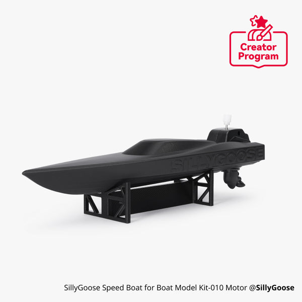 SillyGoose Speed Boat Model Components Kit