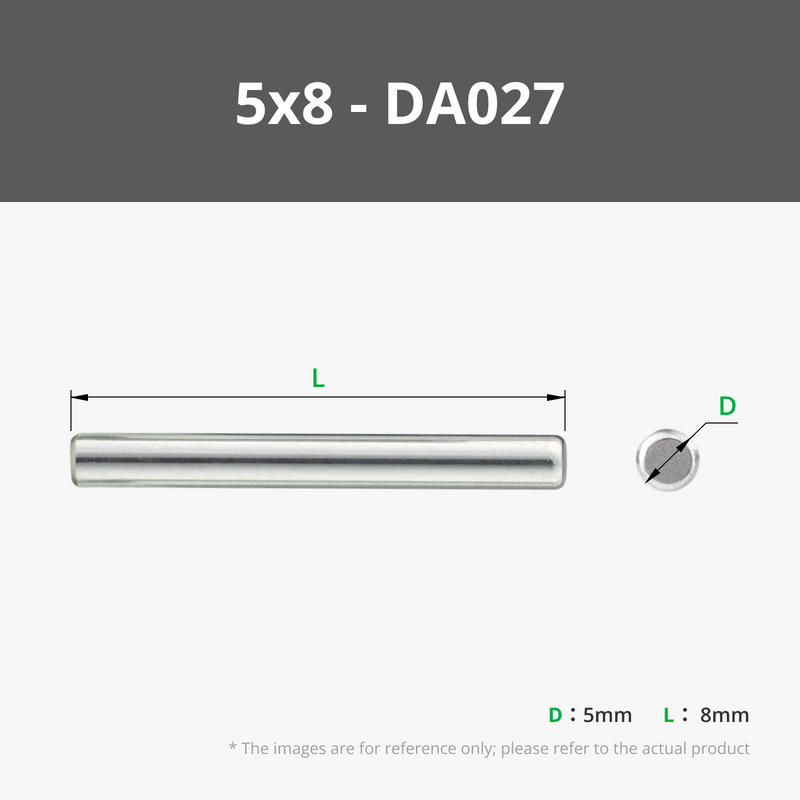 D5 Stainless Steel Dowel Pins