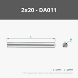 D2 Stainless Steel Dowel Pins